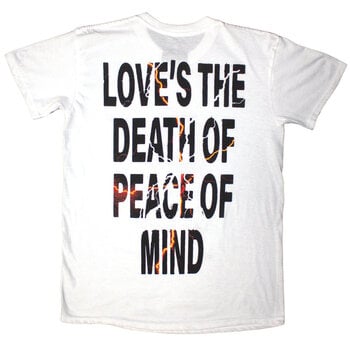 T-shirt Bad Omens The Death Of Peace Of Mind (Back Print) T-shirt de manga curta White M - 2