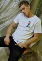 Shirt Drake Shirt Keke Love White XS - 5