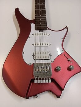 Headless guitar HILS Guitars HNS1R NEXT Ruby Red Headless guitar (Pre-owned) - 2