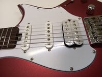 HILS Guitars HNS1R NEXT Ruby Red Headless guitar