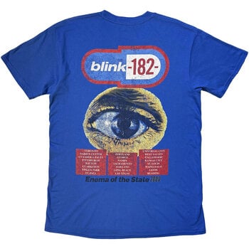 Tričko Blink-182 Enema Of The State (Back Print) Tričko s krátkym rukávom Blue 2XL - 2