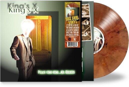 Вінілові платівки King's X - Please Come Home Mr. Bulbous (25th Anniversary/Limited Edition) (Orange Coloured) (LP) - 2