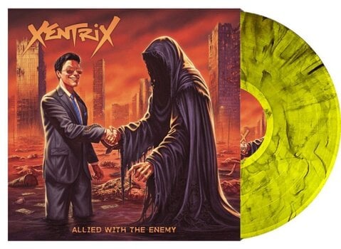 Вінілові платівки Xentrix - Allied With The Enemy (Limited Edition) (Marble Coloured) (LP) - 2