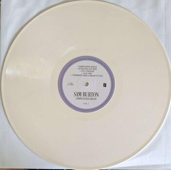 Vinyl Record Sam Burton - Fairweather Friend (White Bone Coloured) (LP) - 4