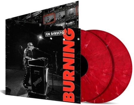 Disque vinyle Burning - En Directo (50th Anniversary Edition) (Splatter Coloured) (2 LP) - 2