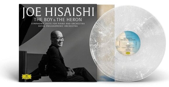 Disque vinyle Joe Hisaishi & Royal Philharmonic Orchestra - Symphonic Suite The Boy And The Heron For Piano And Orchestra (Limited Edition) (White Marble Coloured) (180 g) (LP) - 2