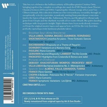 Музичний компакт-диск Cristina Ortiz - The Complete Recordings On Warner Classics (Limited Edition) (Box Set) (11 CD) - 2