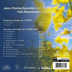 Music CD Felix Rosenboom - Jean-Charles Gandrille: Livre Pour Violoncelle (CD) - 1