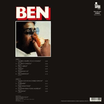 Vinyl Record Jorge Ben - Ben (LP) - 2