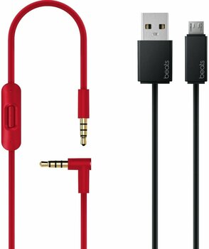 Wireless On-ear headphones Beats Solo3 Black-Red - 8