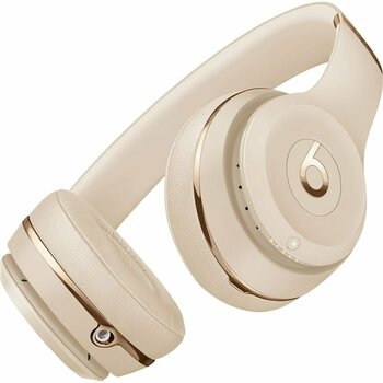 Bezdrátová sluchátka na uši Beats Solo3 Satin Gold - 3