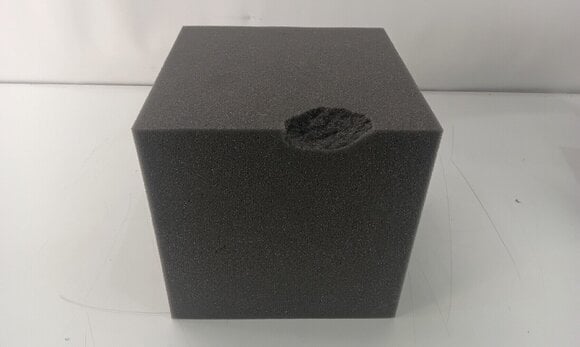 Absorbent foam panel Mega Acoustic Acoustic Cube 20x20 Dark Gray Absorbent foam panel (Damaged) - 2