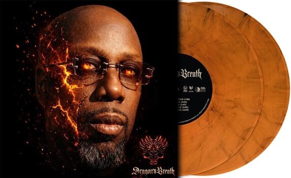 Vinyl Record Inspectah Deck - Dragon's Breath (Limited Edition) (Orange Marble Coloured) (2 LP) - 2