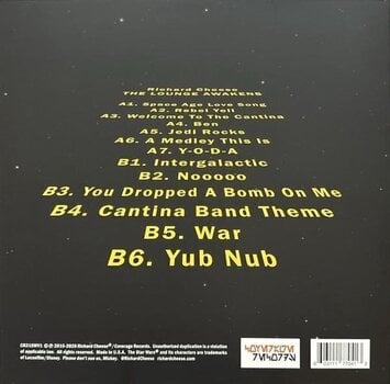 Schallplatte Richard Cheese - The Lounge Awakens (Limited Edition) (Transparent Light-Saber Red Coloured) (LP) - 3