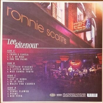 Schallplatte Lee Ritenour - Live At Ronnie Scott's (Gatefold) (Violet Coloured) (2 LP) - 3