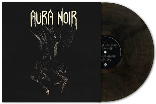 Vinyl Record Aura Noir - Aura Noire (Limited Edition) (Remastered) (Clear/Black Marble Coloured) (LP) - 2