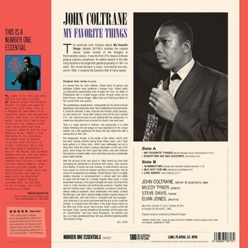 Schallplatte John Coltrane - My Favorite Things (Limited Edition) (Blue Coloured) (180 g) (LP) - 2