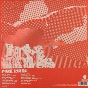 Hanglemez Fake Names - Punk Ruins (Clear Coloured) (LP) - 3