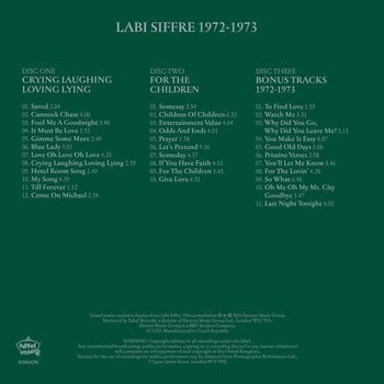 Zenei CD Labi Siffre - 1972-1973 (Deluxe Edition) (Gatefold) (Box Set) (3 CD) - 3