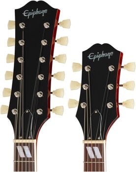 Guitare électrique Epiphone EDS-1275 Vintage Cherry Guitare électrique - 5