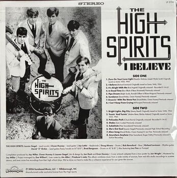 Δίσκος LP High Spirits - I Believe (LP) - 3