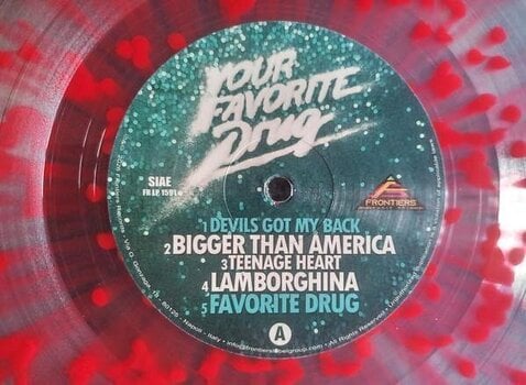 LP plošča John Diva And The Rockets Of Love - Your Favorite Drug (Gatefold) (Red Coloured) (LP) - 4