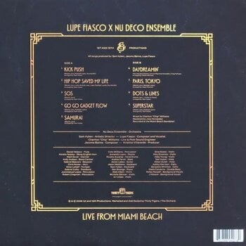 LP plošča Lupe Fiasco - Live From Miami Beach (LP) - 3