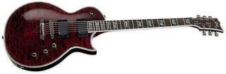 Elektromos gitár ESP LTD EC1000QM SeeThru Black Cherry Elektromos gitár - 2
