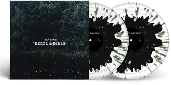 LP deska Holy Fawn - Death Spells (Black In Clear with Green Splatter Coloured) (2 LP) - 2