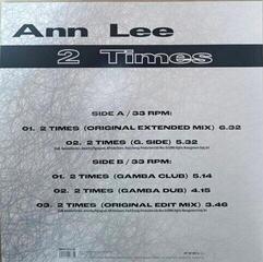 LP deska Ann Lee - 2 Times (Limited Edition) (White/Blue Splattler Coloured) (LP) - 2