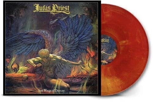 Vinyl Record Judas Priest - Sad Wings Of Destiny (Original 1976 Masters) (50th Anniversary/Limited Edition) (Half-Speed-Mastering) (Yellow/Orange Galaxy Coloured) (LP) - 2