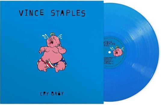 LP platňa Vince Staples - Cry Baby (Uk Version) (Limited Edition) (Baby Blue Coloured) (LP) - 2