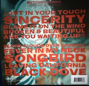 Vinyl Record Butcher Babies - Nightbloom (Foxfire Coloured) (LP) - 3
