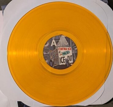 Disco in vinile Various Artists - Contra-ICE Vol. 1: ICE Out (Limited Edition) (Indie Exclusive) (Orange/Blue Coloured) (2 LP) - 3