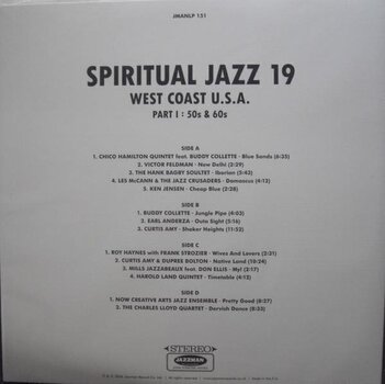 LP deska Various Artists - Spiritual Jazz 19 - West Coast USA Part 1: 50s & 60s (180 g) (2 LP) - 3