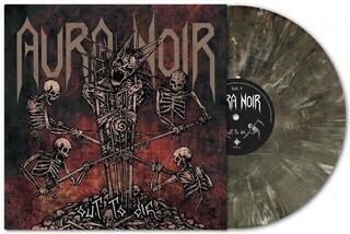 Vinyl Record Aura Noir - Out To Die (Limited Edition) (Remastered) (Black Transparent & White Coloured) (LP) - 1