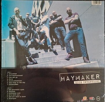 Vinyl Record Haymaker - Good Intentions (Red/Black Marble Coloured) (LP) - 2