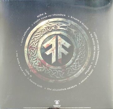 Vinyl Record Amon Amarth - Allfather Awakens (Odens Hunt Marbled Coloured) (LP) - 3