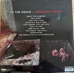 Vinylskiva To The Grave - Liberation Front (Indie Exclusive) (Crystal Red Marble Coloured) (LP) - 2