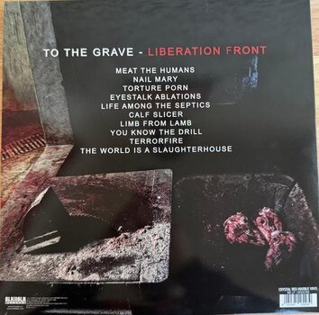 Вінілові платівки To The Grave - Liberation Front (Indie Exclusive) (Crystal Red Marble Coloured) (LP) - 3