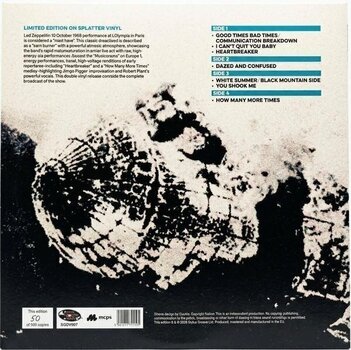 Disc de vinil Led Zeppelin - Paris 1969 (2 LP) - 2