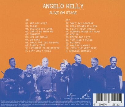Muzički CD Angelo Kelly - Alive On Stage (2 CD) - 2