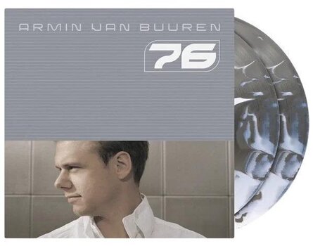 Vinyl Record Armin Van Buuren - 76 (Limited Edition) (Gatefold) (Grey/White Swirl Coloured) (2 LP) - 2
