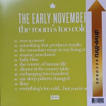 Schallplatte The Early November - Room's Too Cold (Reissue) (Pink/Violet & Custard Swirl Coloured) (LP) - 3