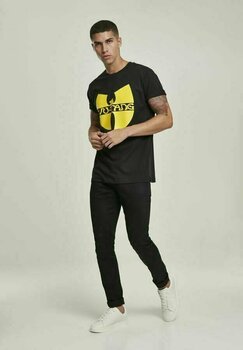 T-shirt Wu-Tang Clan T-shirt Logo Homme Black 2XL - 5
