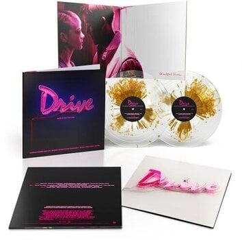 Vinyl Record Cliff Martinez - Drive (O.S.T.) (15th Anniversary/Limited Edition) (Gold Splatter On Clear Coloured) (2 LP) - 2