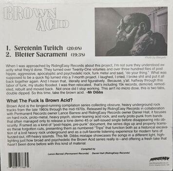 Vinyl Record Various Artists - Brown Acid: The Essential Mix By Mr Dibbs (Limited Edition) (Purple Coloured) (LP) - 2