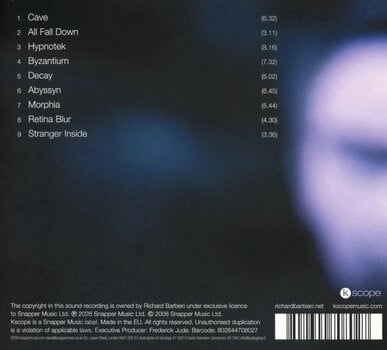 CD диск Richard Barbieri - Stranger Inside (Digipak) (CD) - 3