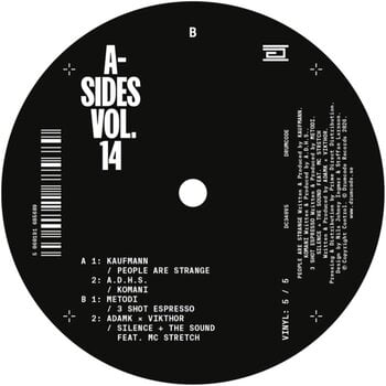 Disc de vinil Various Artists - A-Sides Vol. 14: Part 5 (Of 5) (12" SP) - 3