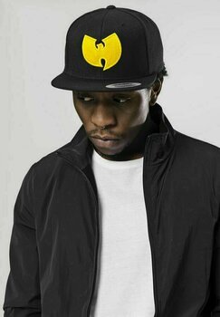 Καπέλο καπέλο Wu-Tang Clan Καπέλο καπέλο Logo Μαύρο - 6